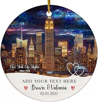 New York City Skyline Ornament