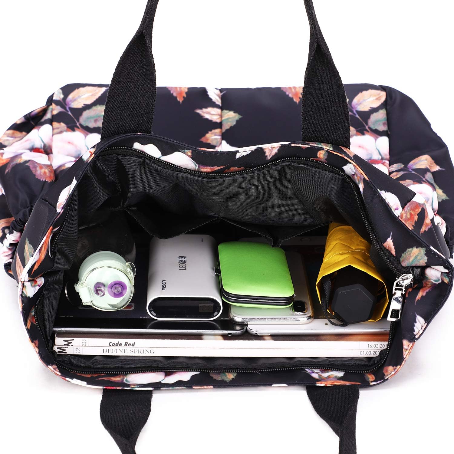 Water Resistant Multi Pockets Large Lightweight Tote Bag Shoulder Bag Waterproof Handbags