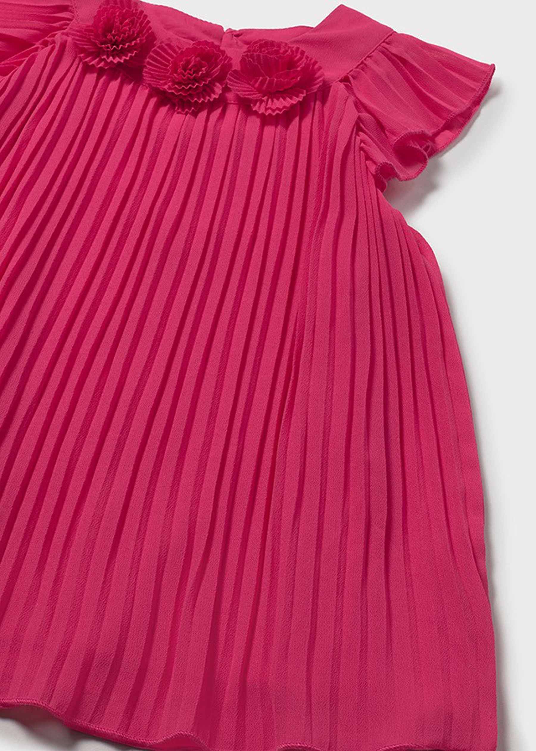 Mayoral Vestito Plissettato per Bimba Clavel