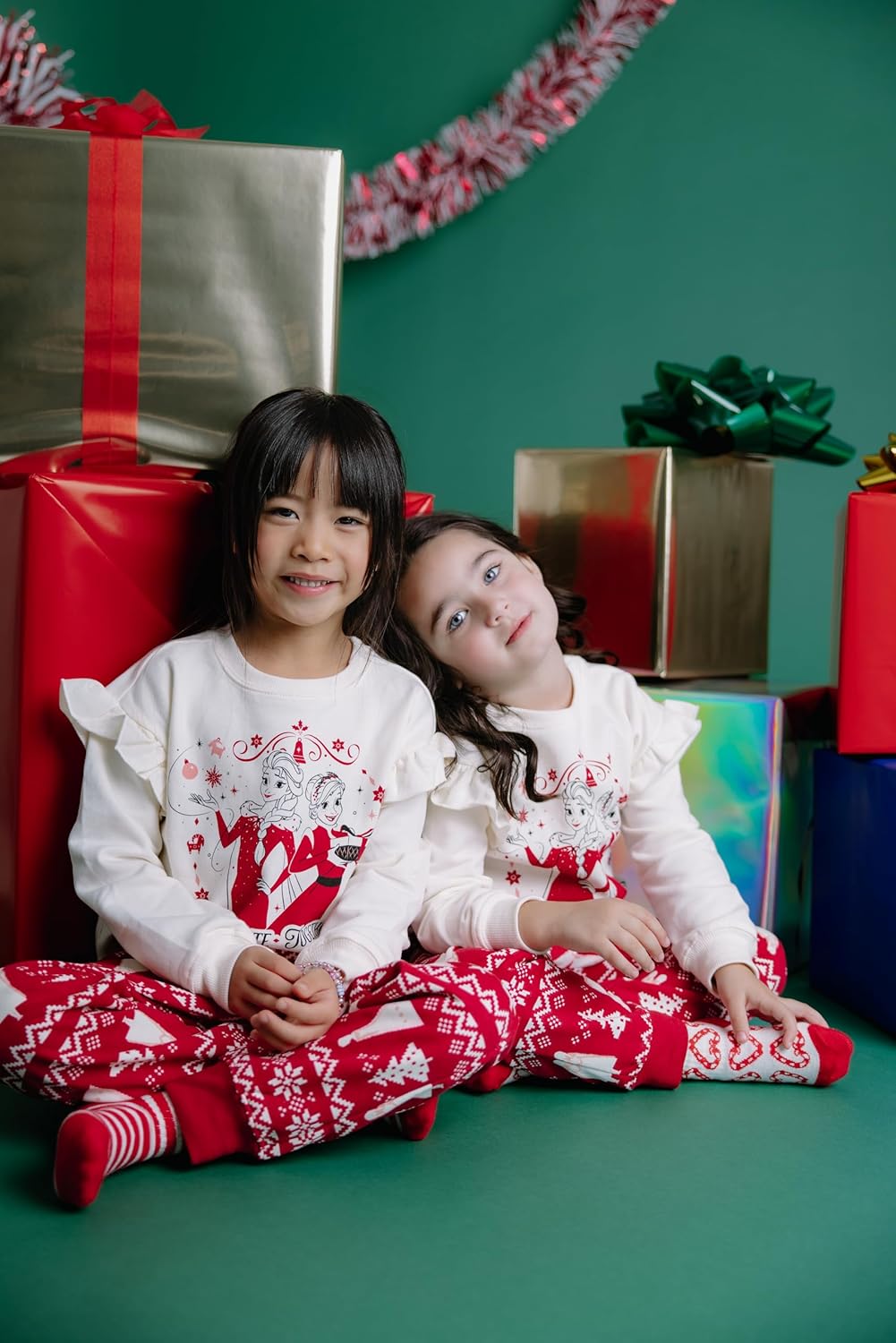 Disney Christmas Halloween Fleece Sweatshirt and Jogger Pants Outfit Set Newborn to Big Kid Sizes (Newborn - 14-16) - Image 3