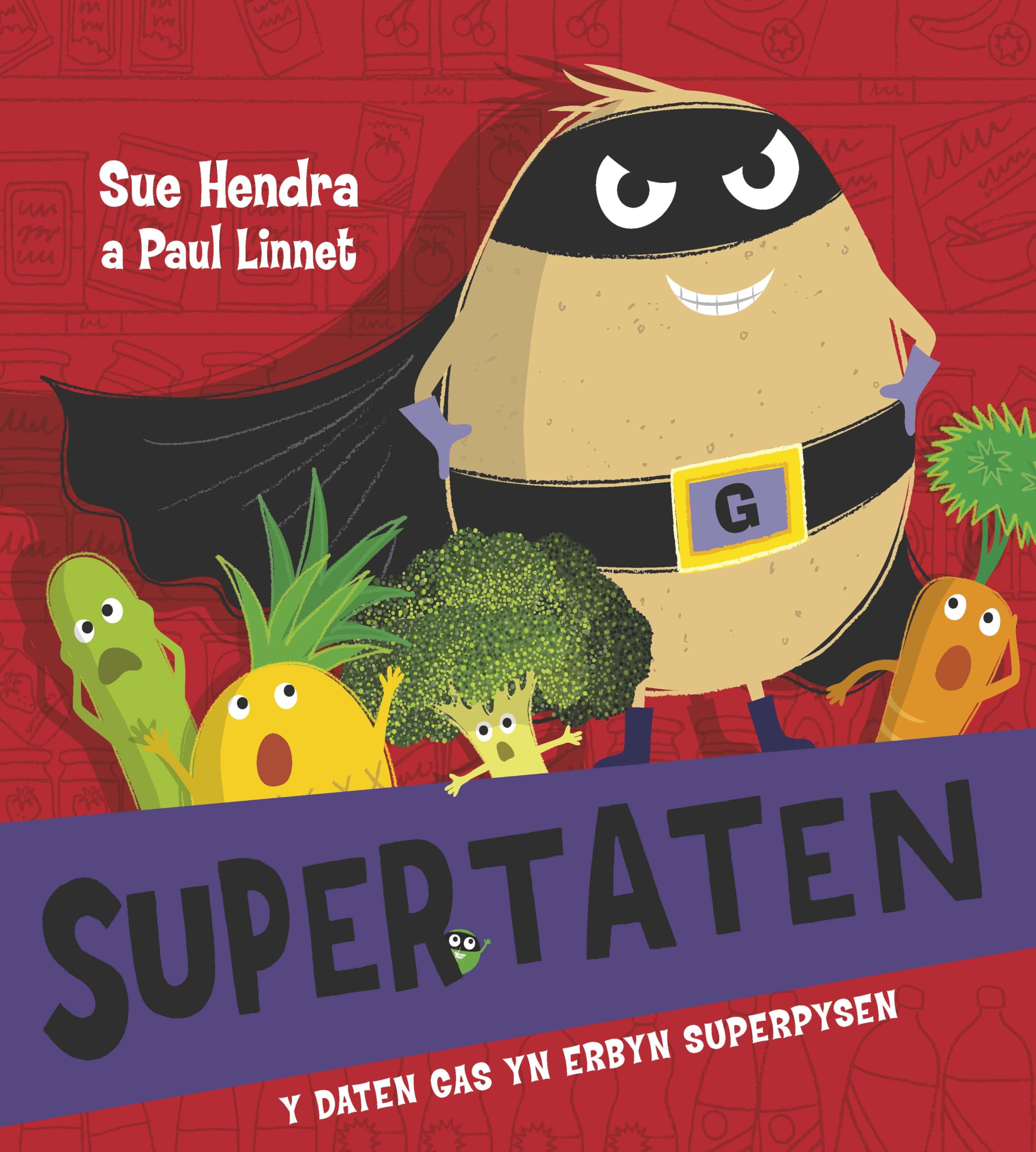 Supertaten  Y Daten Gas yn Erbyn Superpysen by Paul Linnet PAPERBACK (WELSH)