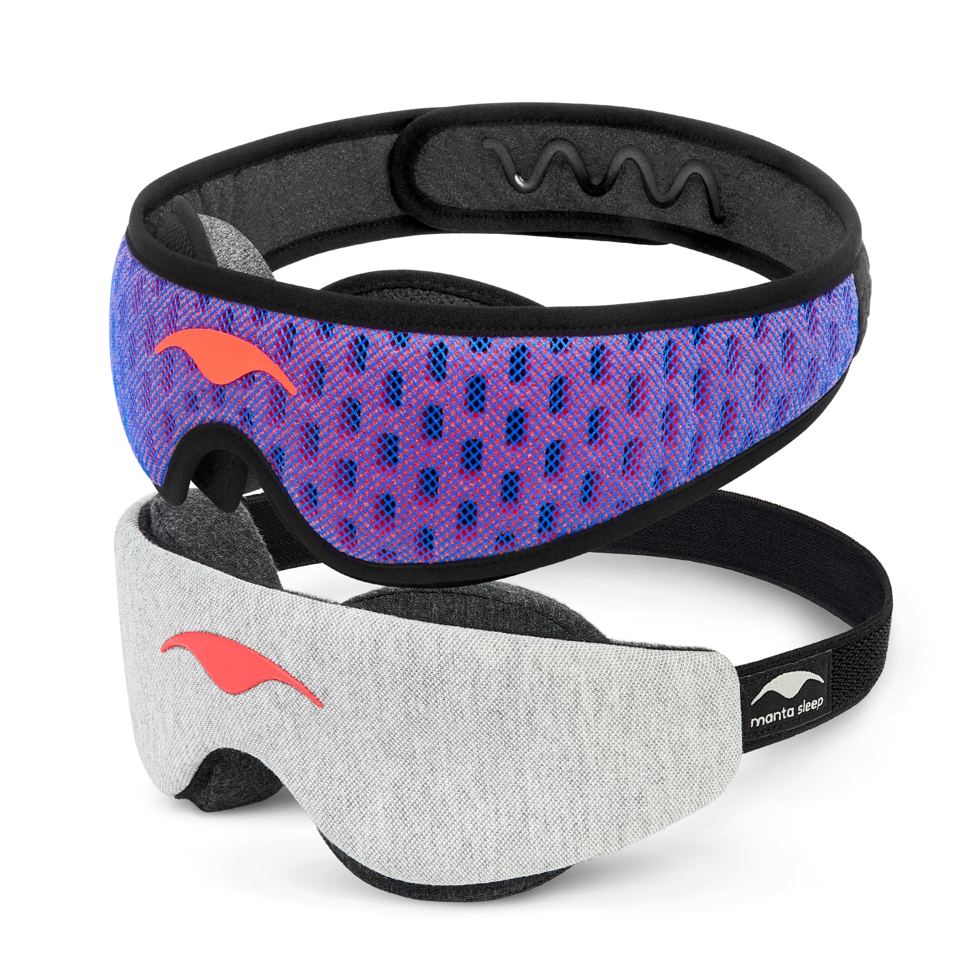 Manta Sleep Pro Slim Duo - Manta Slim Sleep Mask Manta Pro Sleep Mask - 100 Total Blackout