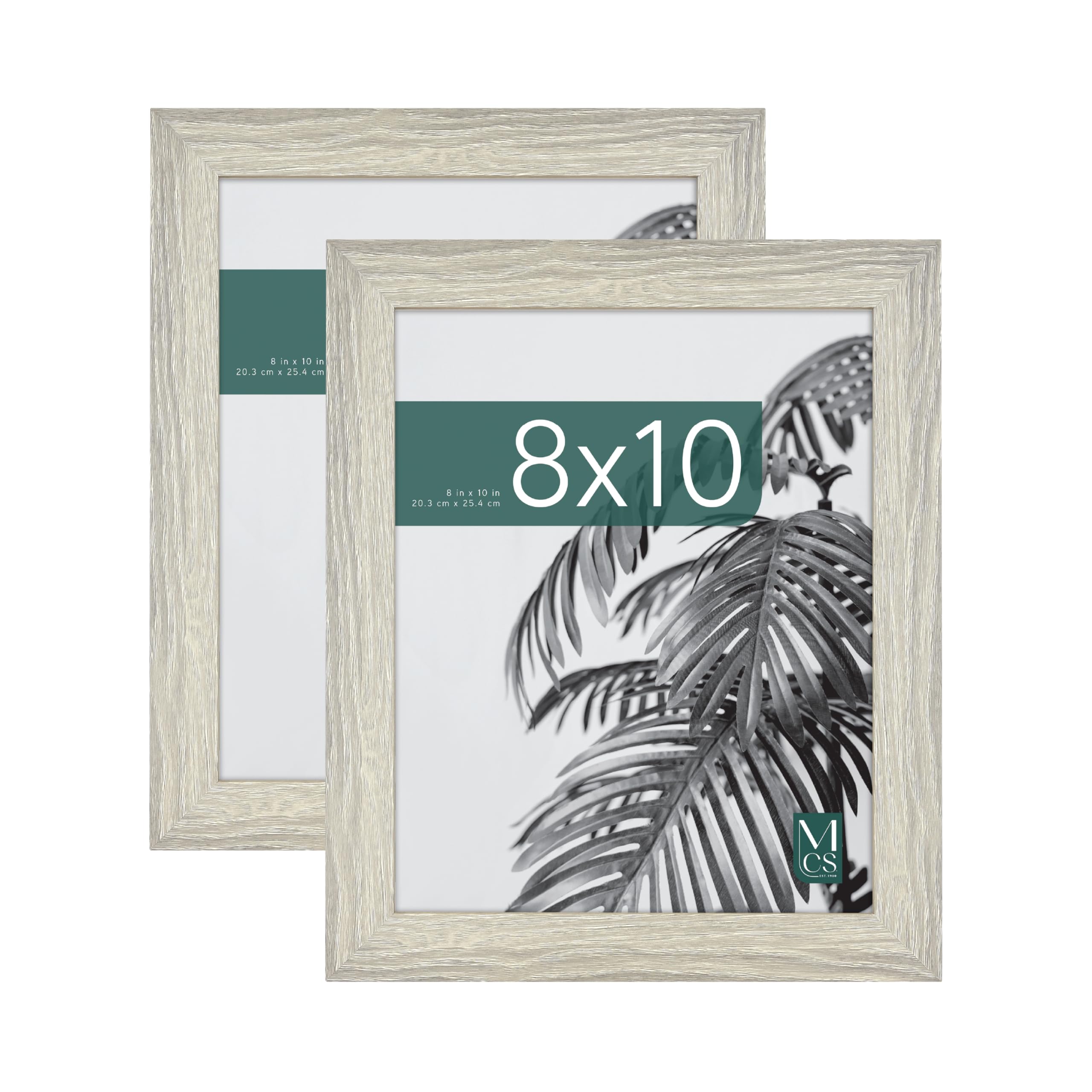 MCS Studio Gallery Picture Frame Gray Woodgrain Engineered Wood, 8x10