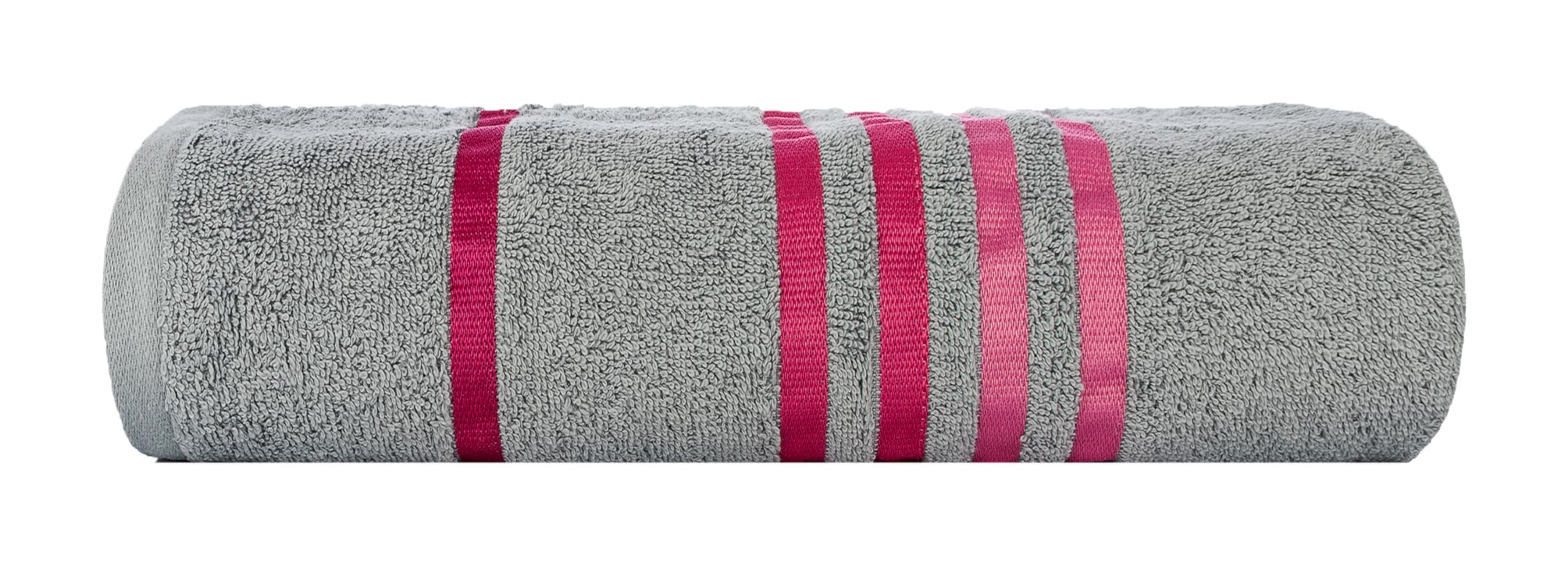 Casa Copenhagen - Egyptian Cotton Exotic 1 Pcs Medium Bath Towel (60 X 120cm) Colour : Nimbus Grey