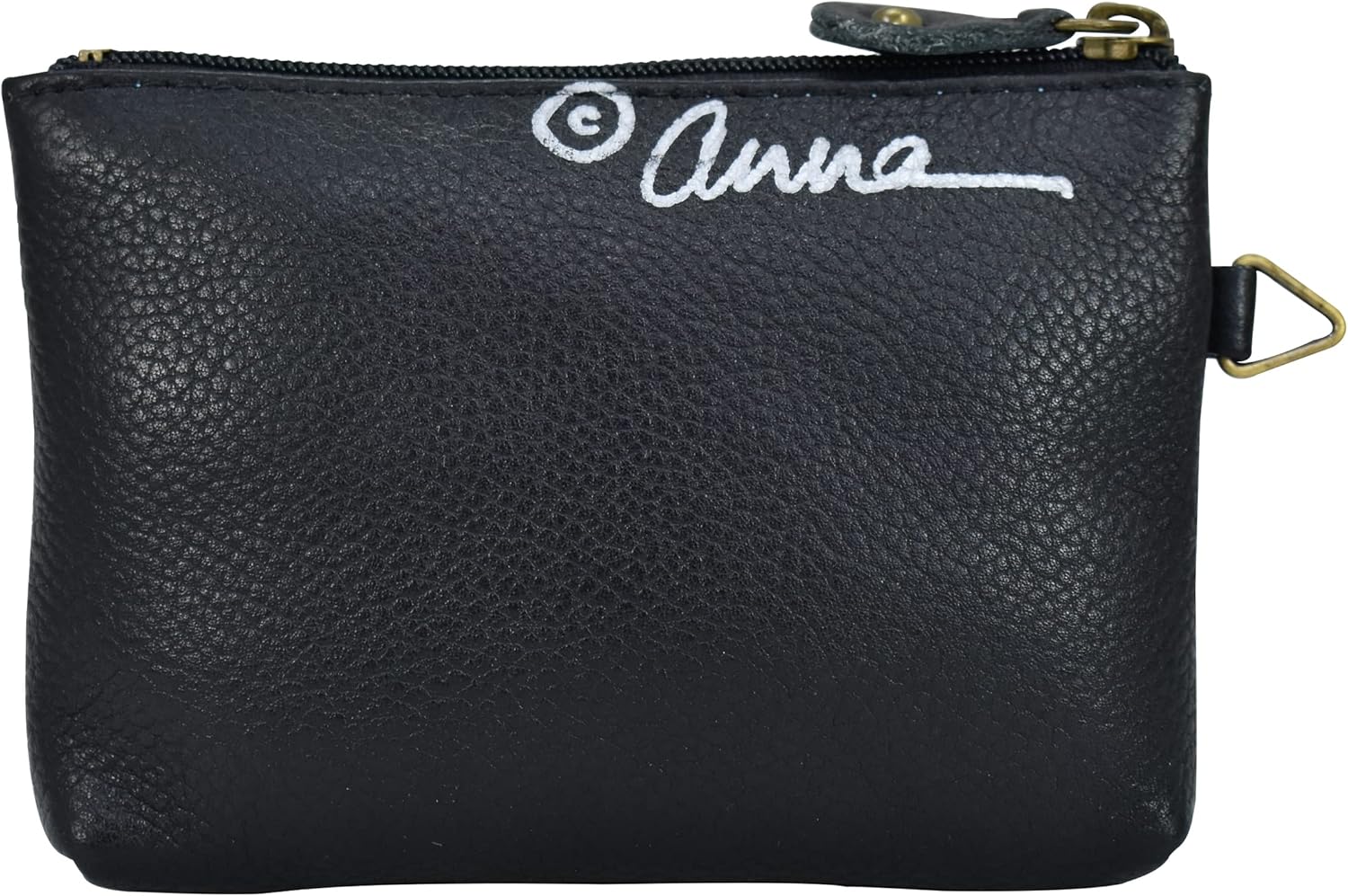 Anna by Anuschka Women's Hand Painted Leather Coin Pouch Purse - Image 2