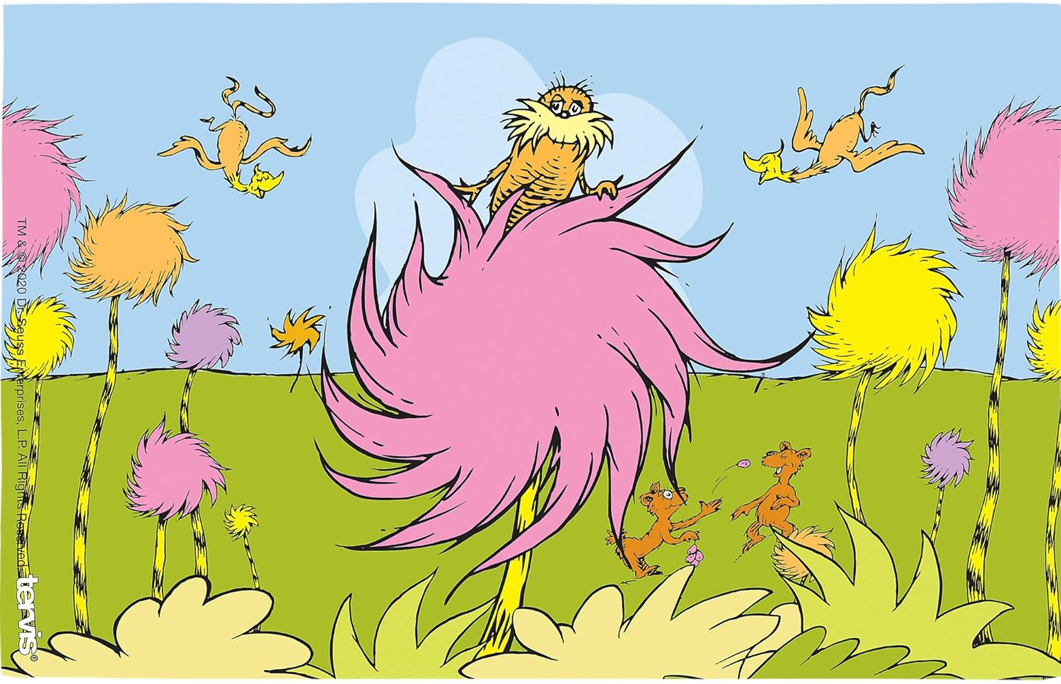 Tervis Dr. Seuss Lorax Made in USA Double Walled Insulated Tumbler Travel Cup Keeps Drinks Cold & Hot, 16oz, Classic - Image 2