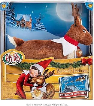 The Elf on the Shelf Pets A Reindeer Tradition Plush with Storybook