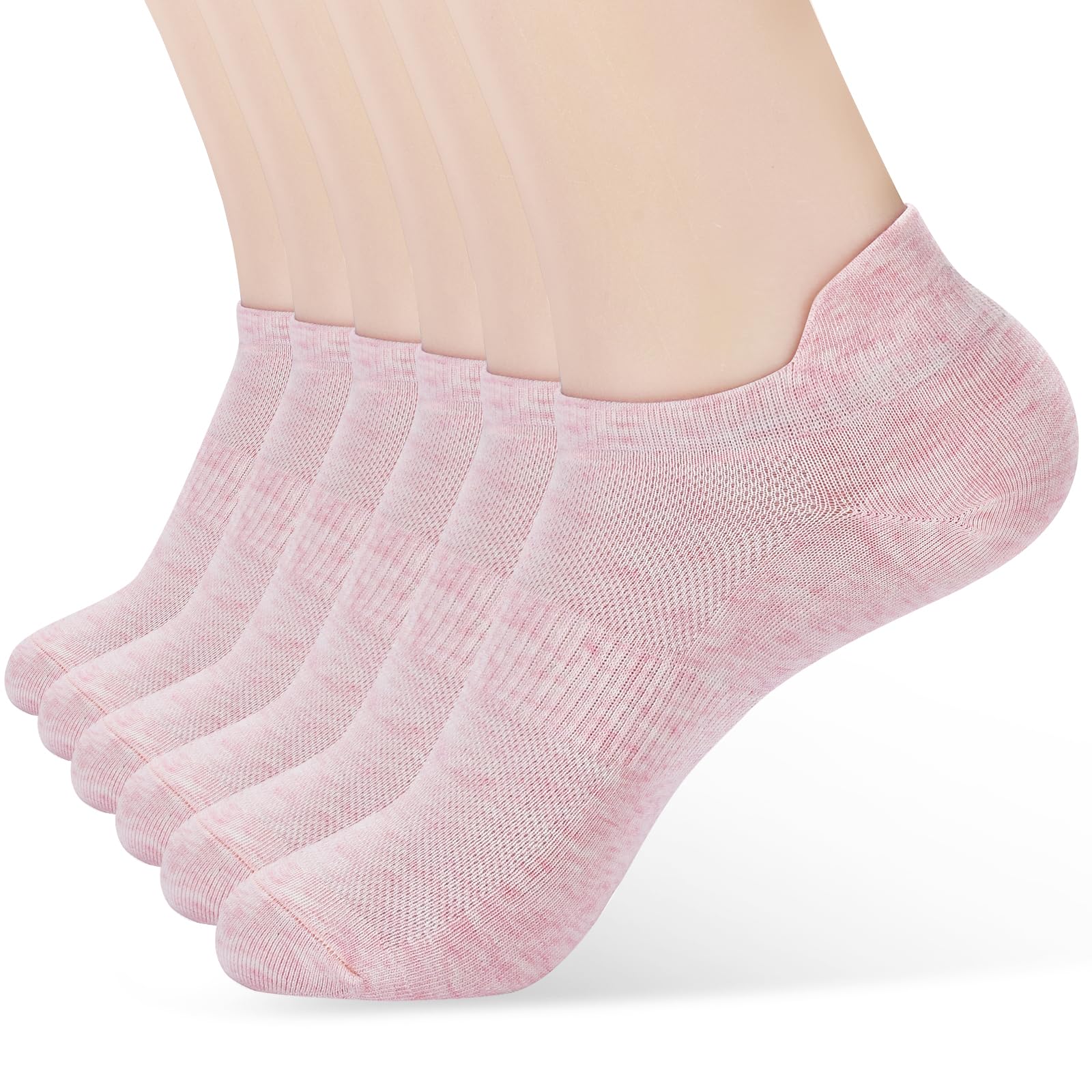 ATBITER Ankle Socks Womens and Men Thin Athletic Running Low Cut No Show Socks With Heel Tab 6-10 Pairs