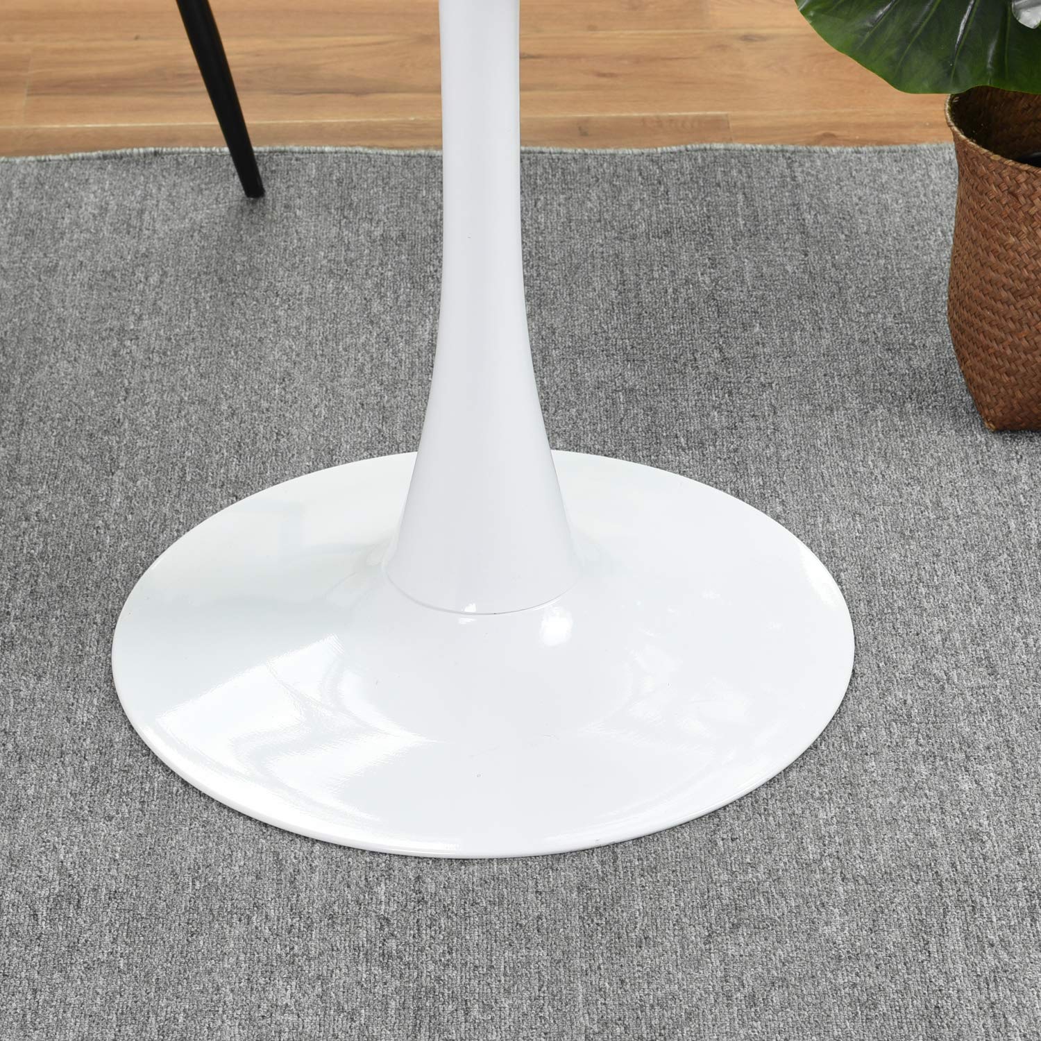 Fjôrd Eettafel Rond Walnoot 110cm - Fineer - Scandinavisch - Tafel