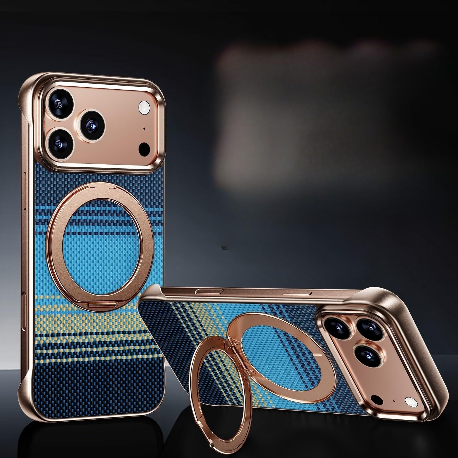 Coque iPhone 15 sans cadre anti-chauffe avec aimant intégré - 8