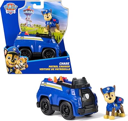 Paw Patrol (Pat Patrouille) Véhicule Figurine Chase