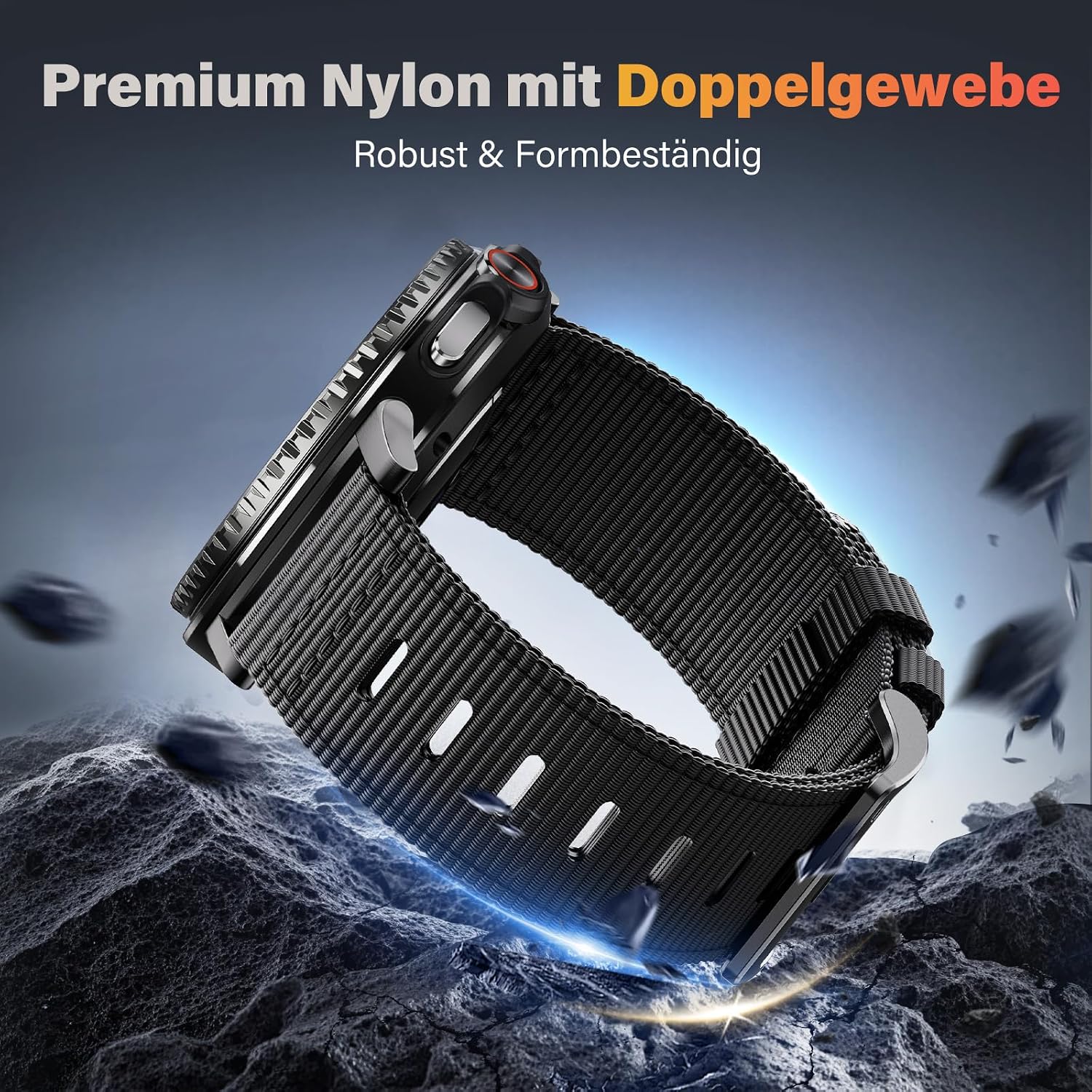 Kompatibel mit Samsung Galaxy Watch 8 40mm 44mm 46mm Armband, Atmungsaktive Ersatz Armbänder für Samsung Galaxy Watch 8 Classic 46mm für Männer Frauen - 6
