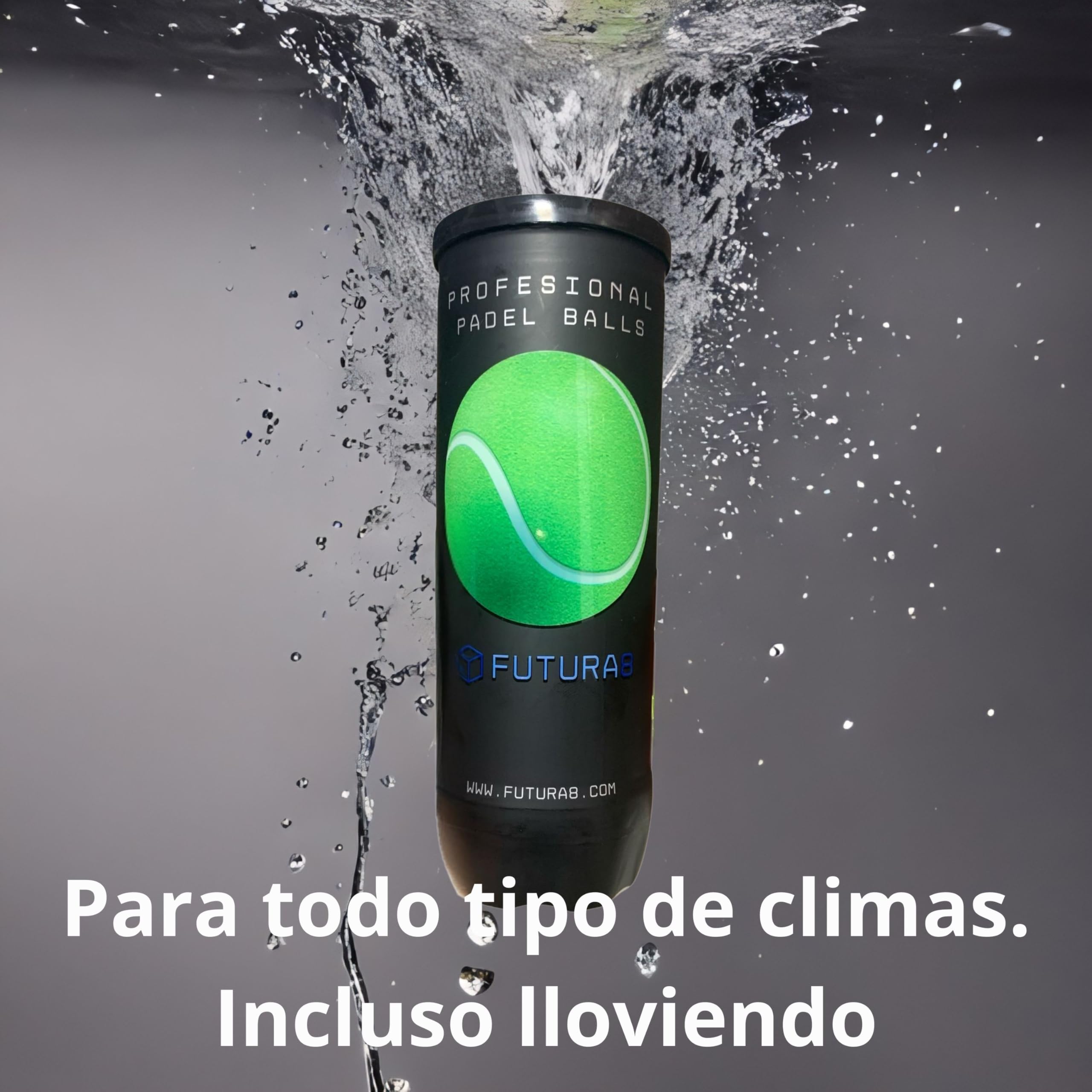 Pelotas de pádel, Botes presurizados de 3 Bolas, Alta Durabilidad, Rebote Constante, presión Estable, aptas para Entrenamiento, competición, Indoor y Outdoor, Pelotas Premium de pádel