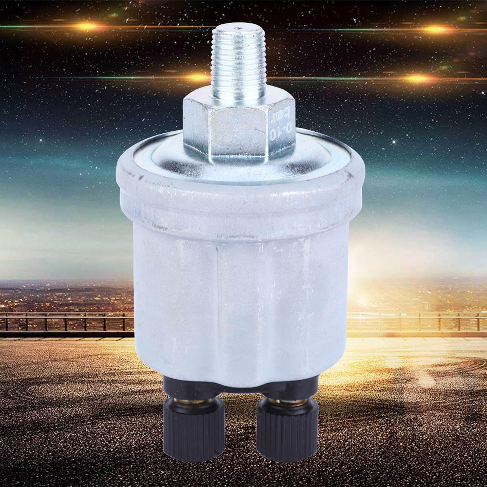 Sensore di pressione dell'olio sensore dell'olio del cambio sensore di pressione dell'olio universale 0-10 bar sensore dell'interruttore della pressione dell'olio motore dispositiv