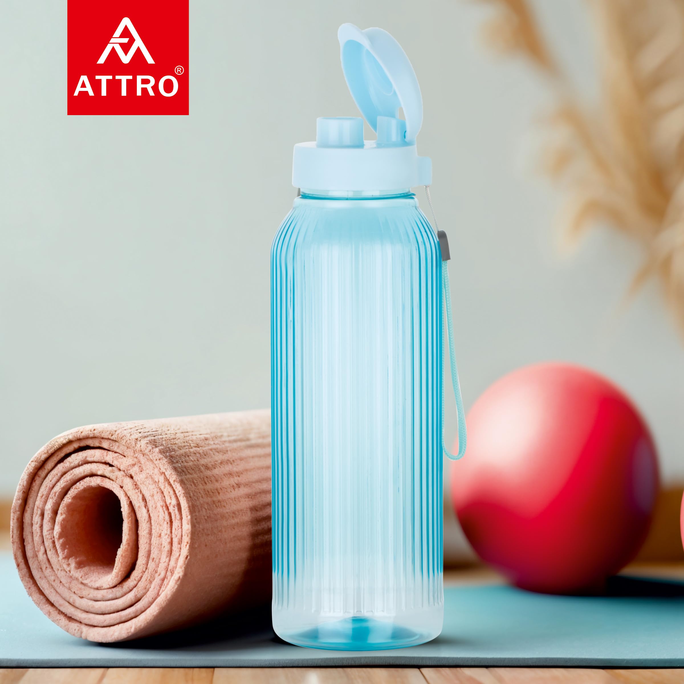 ATTRO 1.5L BPA-Free Water Bottle - Leak-Proof & Stylish -5