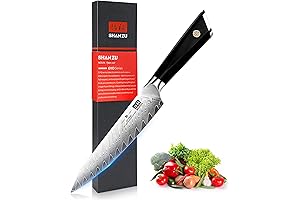 SHAN ZU Damascus Chef Knife: Elevate Your Culinary Expertise