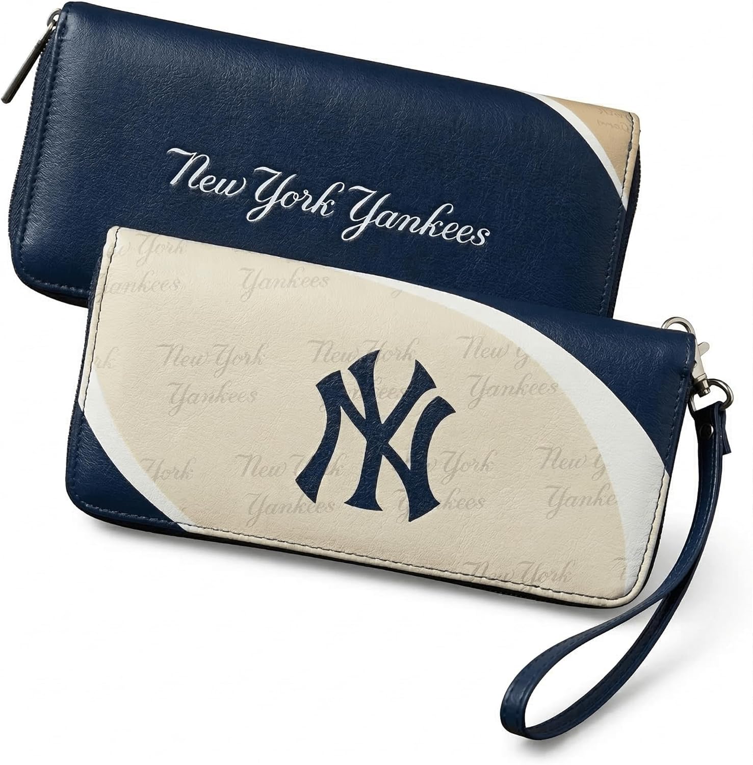 MLB New York Yankees Womens Wallet Curve Organizer Stylenew York Yankees Wallet Curve Organizer Style, Team Colors, One Size
