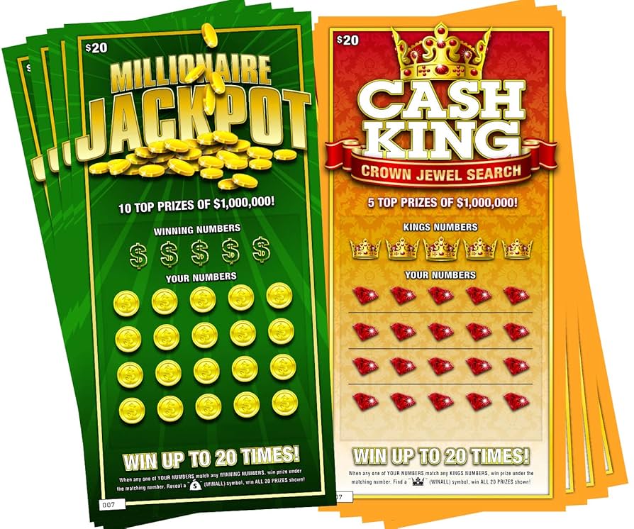 ダリアス•ガーランド 2019OPTIC LOTTERY TICKET-GOLD $10 million lottery ticket sold in Alton
