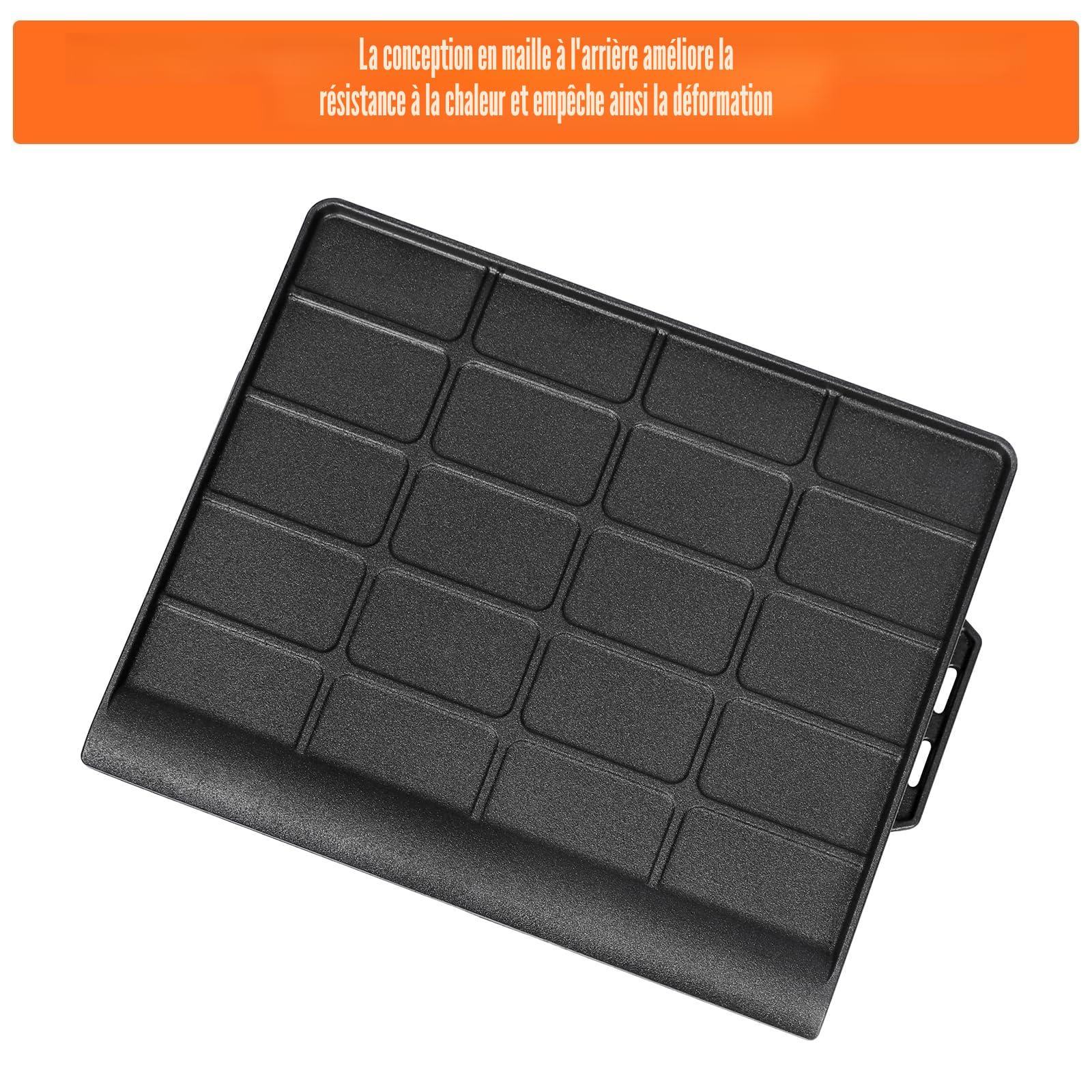 Plaque universelle pour barbecue GFTIME Plancha 48 x 36 cm compatible RÖSLE VIDERO Weber Enders Campingaz Napoléon Tepro Taino Gasgrill