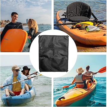 Canoe Deck Bag | Paddleboard Deck Storage Bag,Multi-Functional Pouch Clothes Organizer for Boat Water Sports Expedition Marine Research Surfing