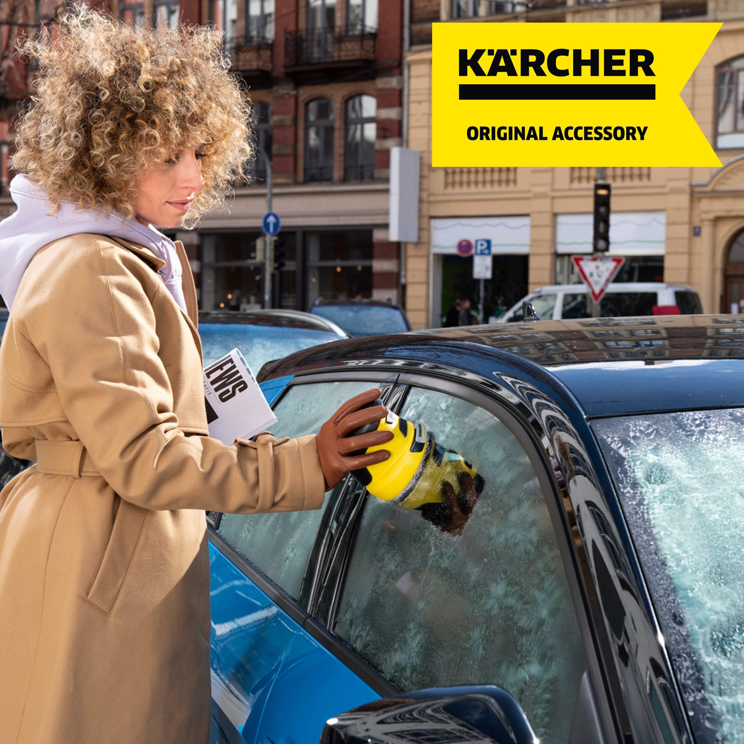 Kärcher Replacement Windscreen EDI 4 Electric Ice Scraper, Black - Image 3