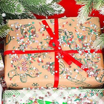 FOIMAS Fake Christmas Sprinkles, 4.76 oz Mini Fake Sprinkles Christmas Polymer Clay Slices for Crafts Art DIY Cake Decoration Slime Card Filler Supply