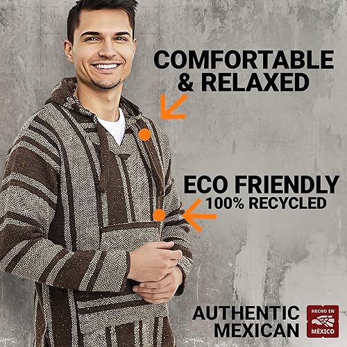 Miniatura 2 de Sudadera con capucha Baja mexicana Suéter clásico tipo alfombra de drogas Sudadera Baja para hombres y mujeres Opciones de tallas grandes y para