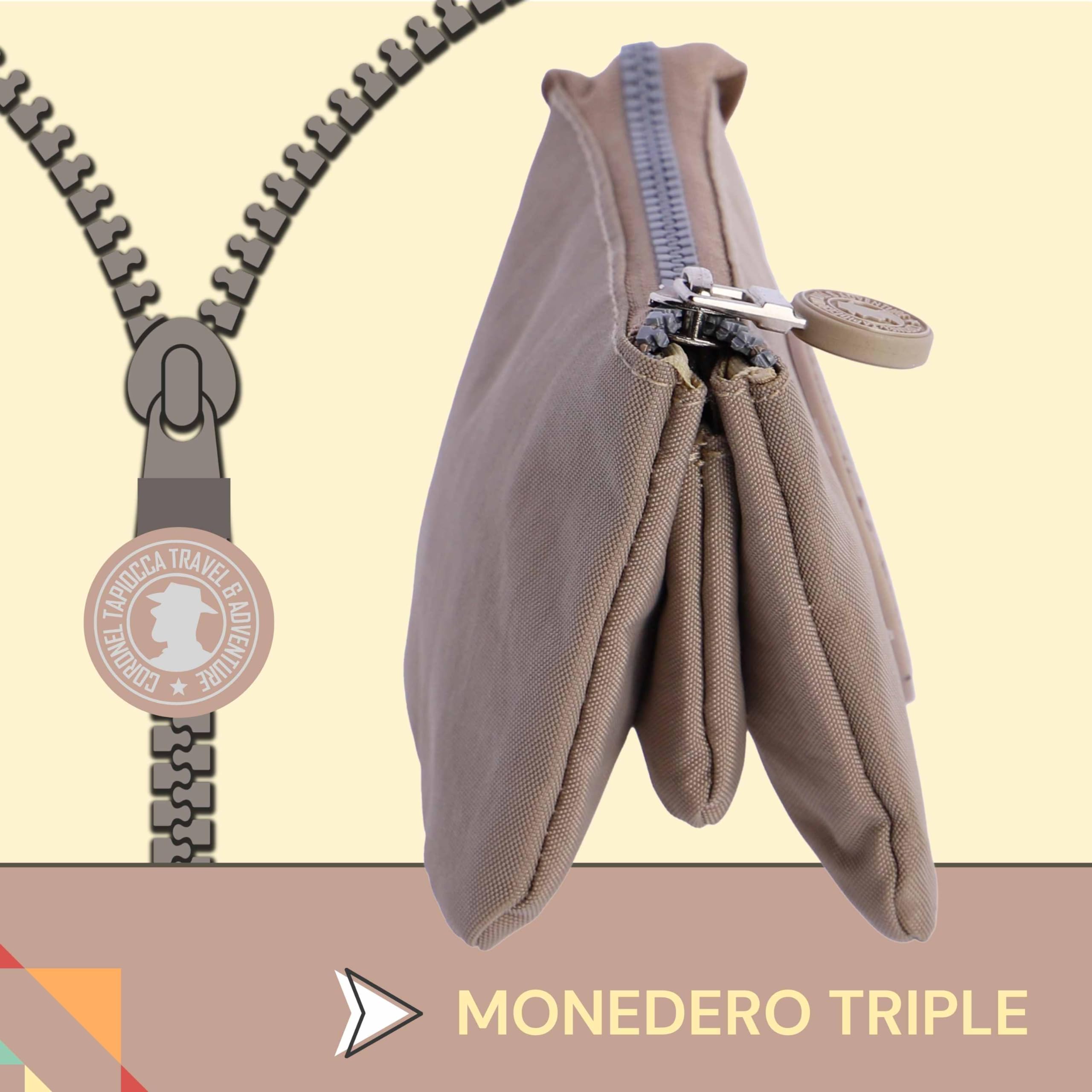 Coronel Tapioca Monedero Mujer Cartera con Tarjetero Albina