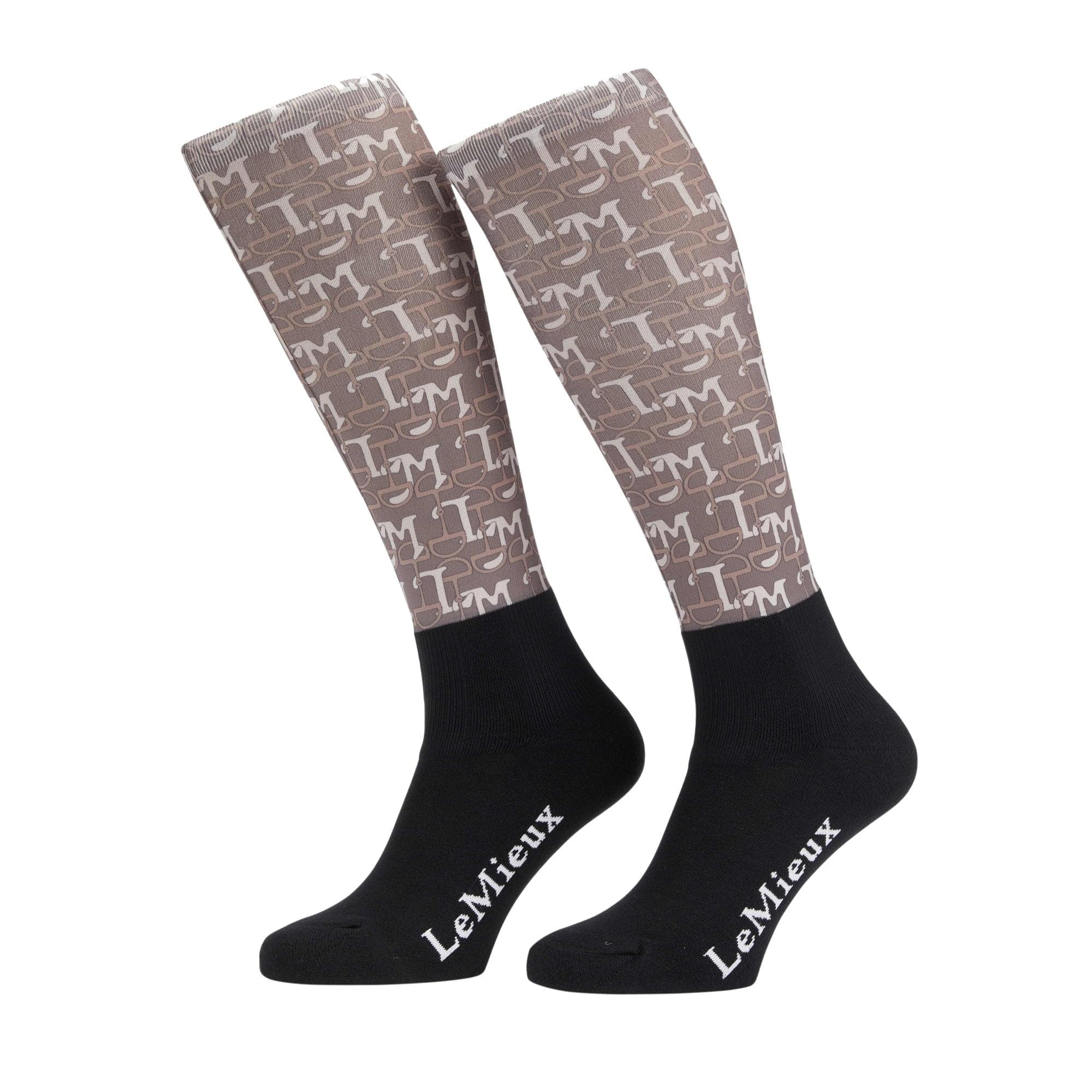LeMieux Florence Footsies Childrens Socks - Walnut
