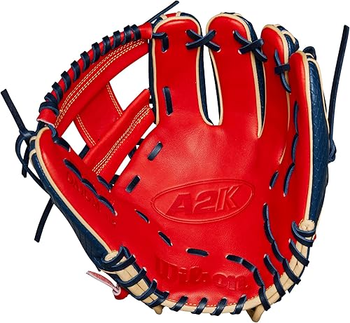 Miniatura 3 de Wilson Guantes de béisbol A2K Game Model Infield - Matt Chapman y Ozzie Albies