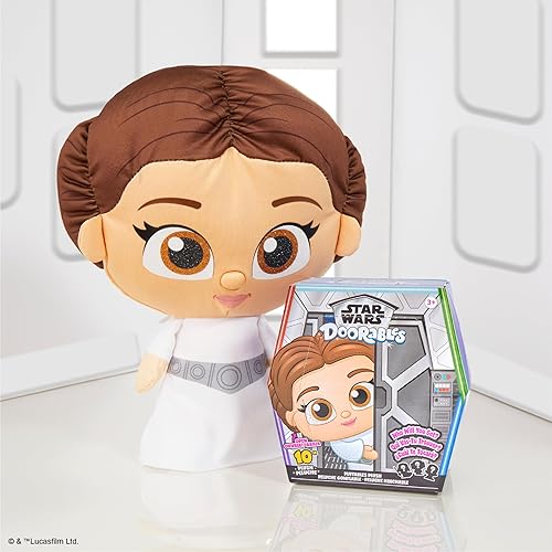 Miniatura 5 de Just Play Star Wars Doorables Puffables Peluche  Star Wars A New Hope, peluche blando de 10 pulgadas con ojos con purpurina, los estilos pueden