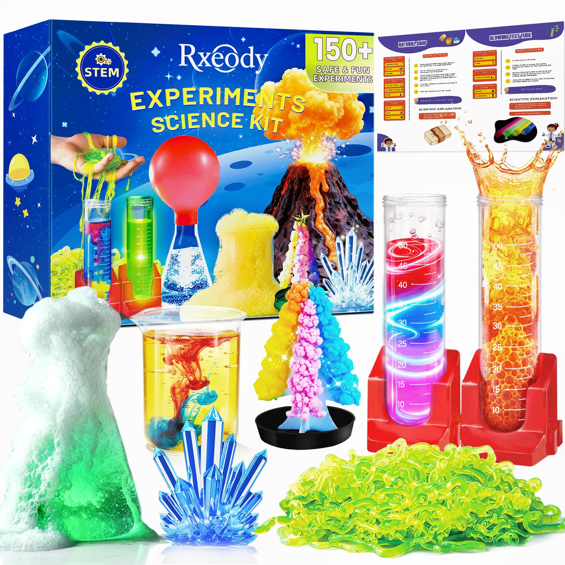 LAVA３点　スターターセット Amazon.com: 150+ Science Kits for Kids, STEM Activities