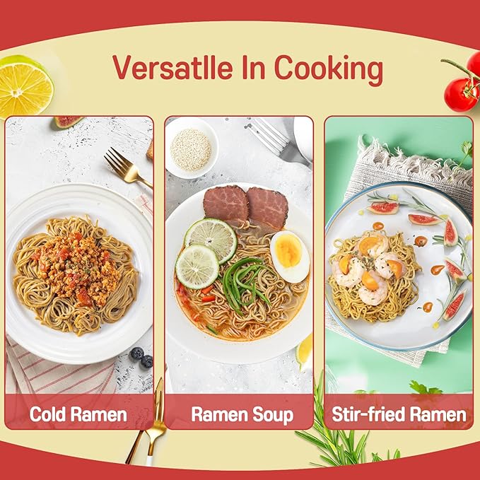 Fideos Shirataki Hethstia Angel Hair y Alto en Proteína (26g) 16 Packs miniatura 6