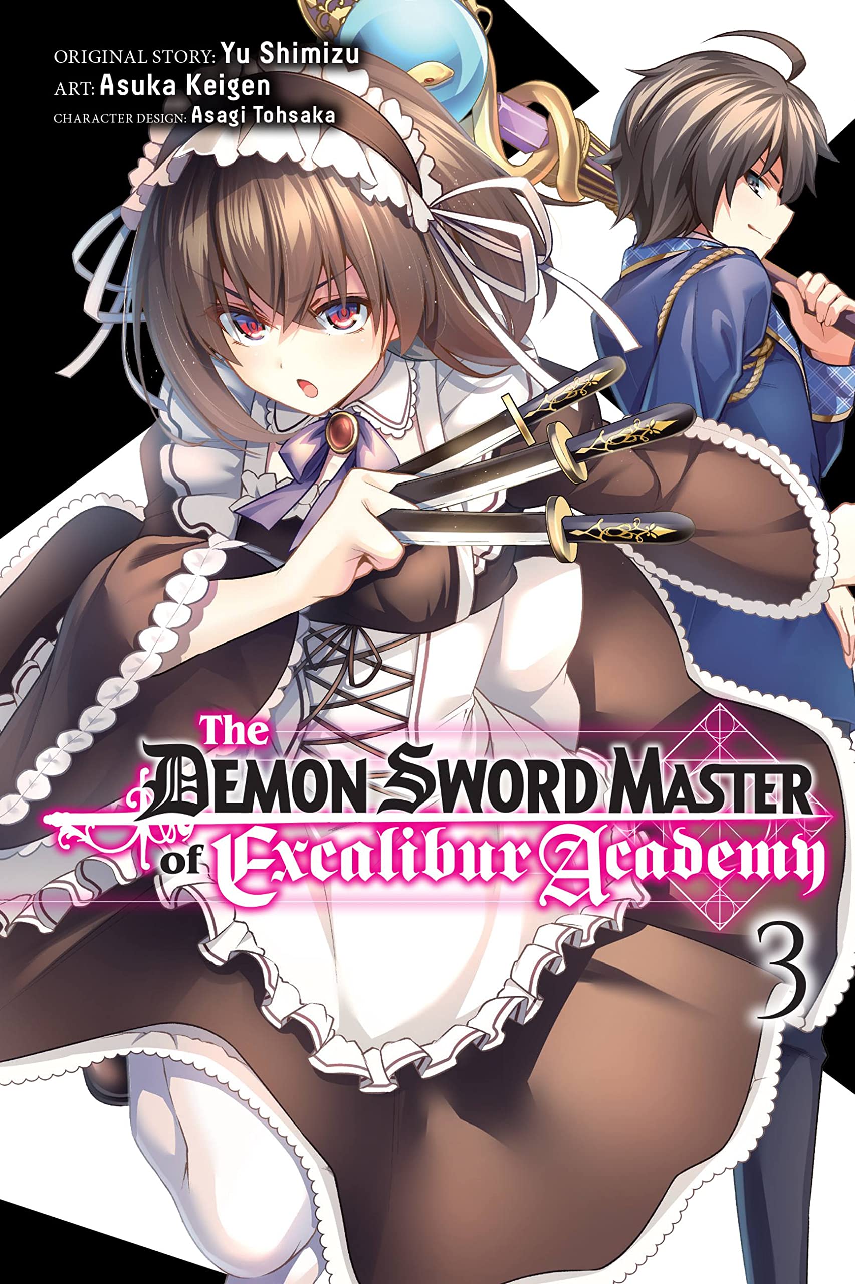 The Demon Sword Master of Excalibur Academy, Vol. 3 (manga): Volume 3
