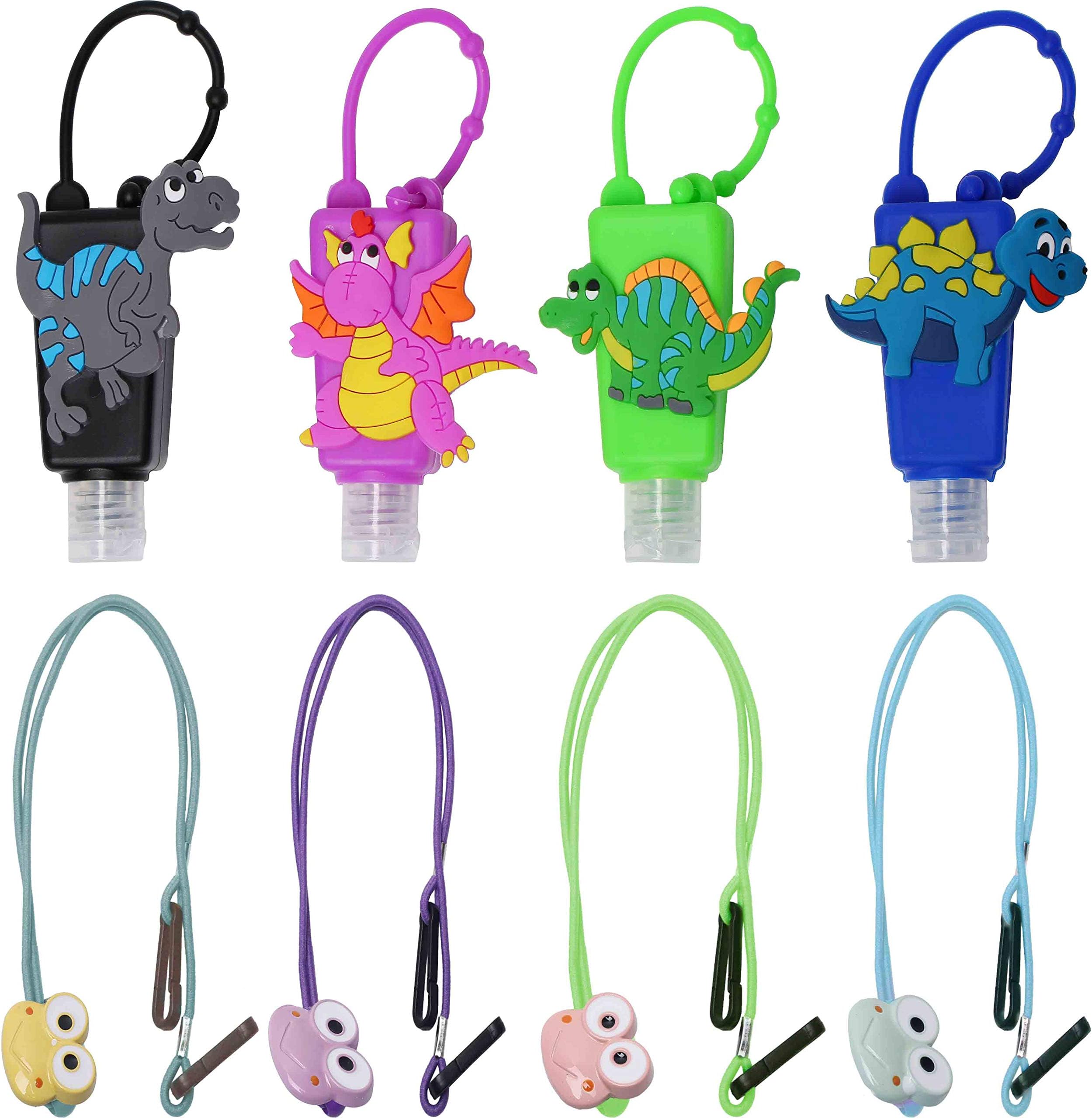 LENSARKU 30PCS Mini Hand Sanitizer bulk, Empty Travel