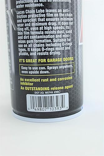 Miniatura 5 de Lucas Oil 10393 Aerosol penetrante lubricante de cadena - 11 oz, paquete de 4