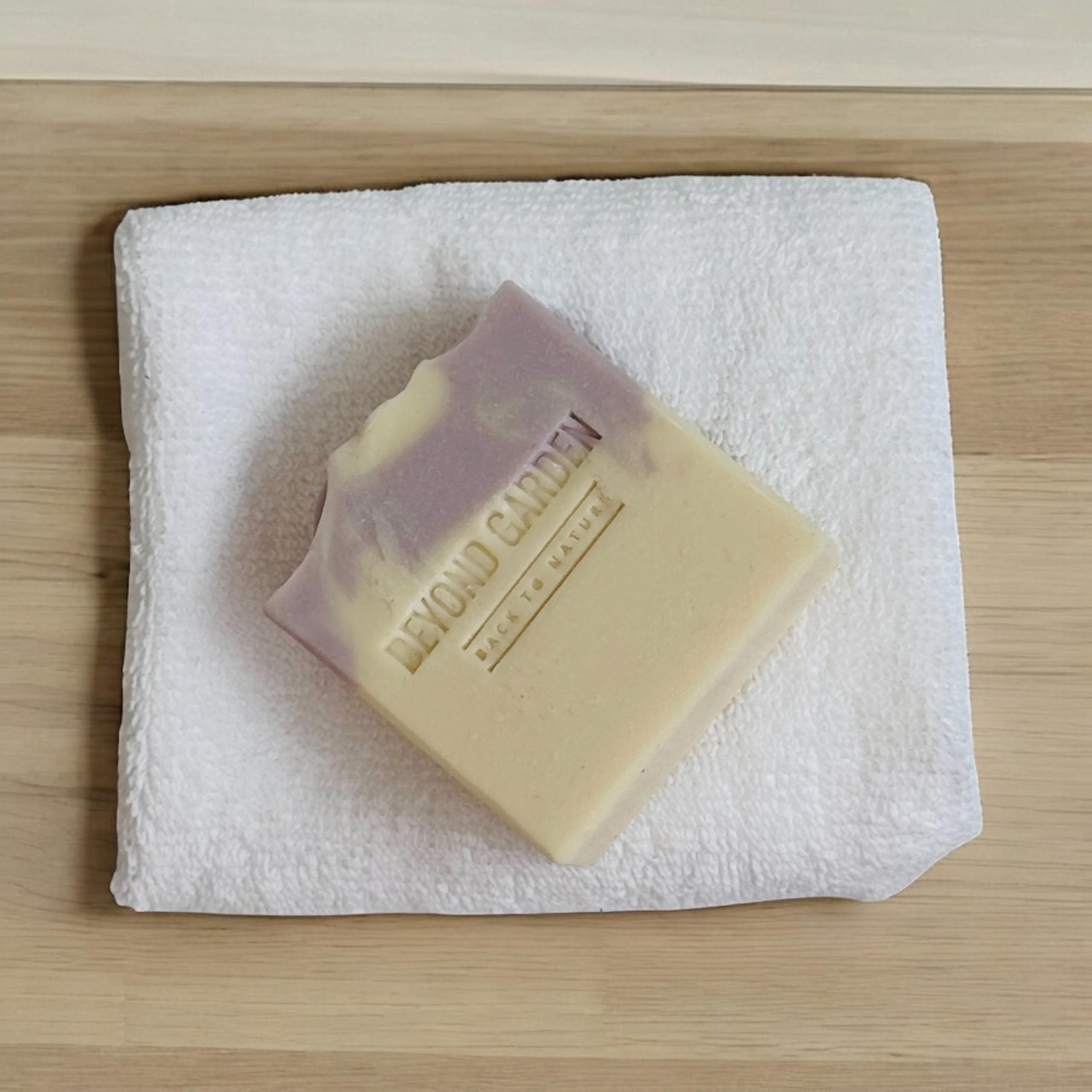 Lavender Neroli Soap Bar for Sensitive Skin Gentle Moisturising Handmade Soap (130g x 1 bar), White and Purple, 1 g (Pack of 1) - Image 3