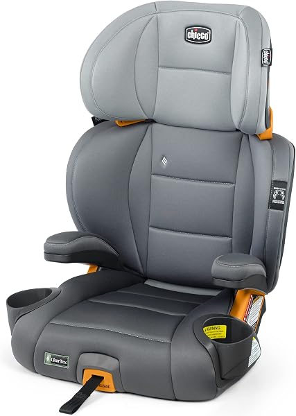 Chicco KidFit ClearTex Plus 2-in-1 Booster Car Seat Drift