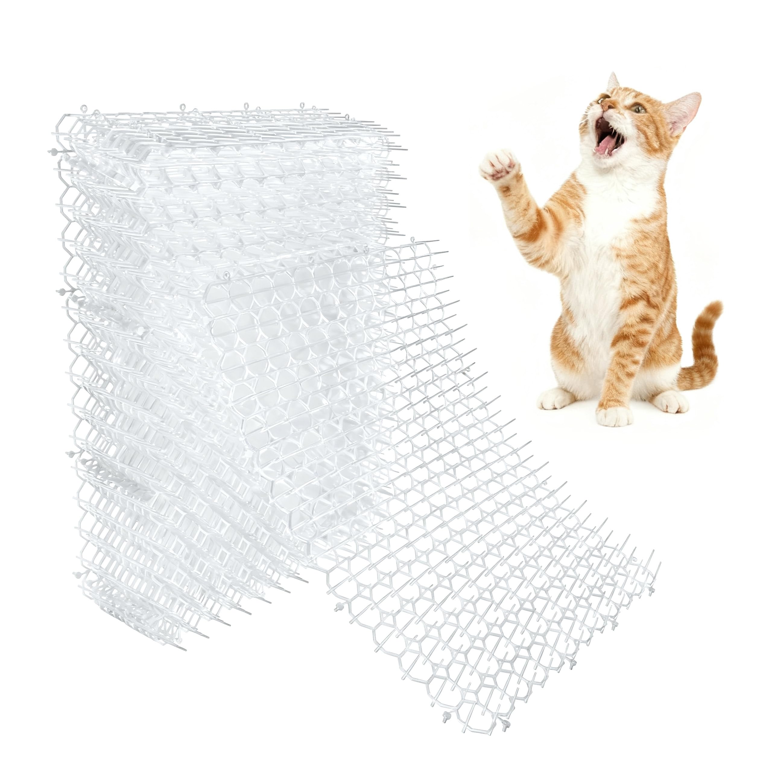 Clear Scat Mat for Cats 16 x 13 Inch