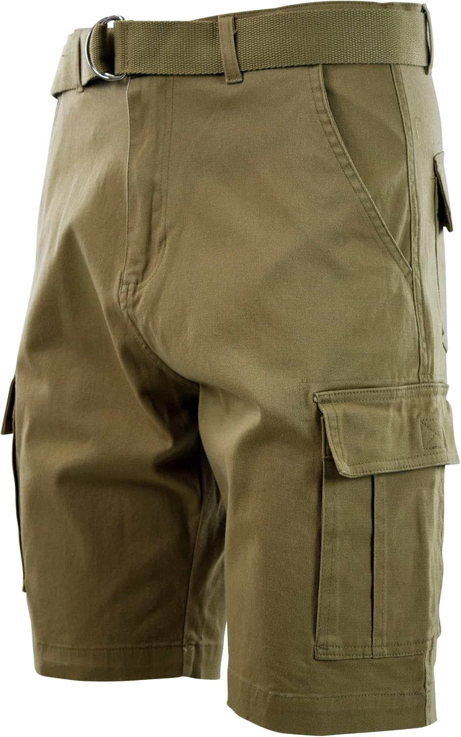 ChoiceApparel Mens Cargo Shorts with Belt