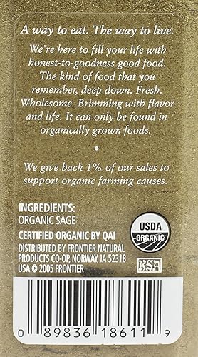 Miniatura 5 de Simply Organic Hoja de salvia molida, orgánica certificada  1.41 oz  Salvia officinalis L. (paquete de 2)