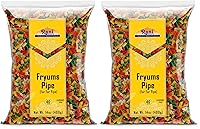 Vista 19 de Rani Far Far / Fryums (pellet de trigo y tapioca) Forma de anillo de 7 onzas (7.05 oz) ~ Vegano, Kosher, sin cocinar, utilizado para hacer papad