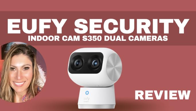 Amazon.com : eufy Security Indoor Cam S350, Dual Cameras, 4K