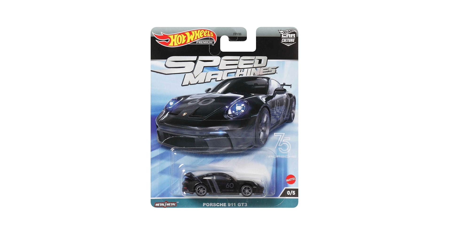 ホットウィール プレミアム スピードマシーン ポルシェ 911 GT3 ミニカー Amazon.com: Hot Wheels Premium Car Culture 2023 Speed