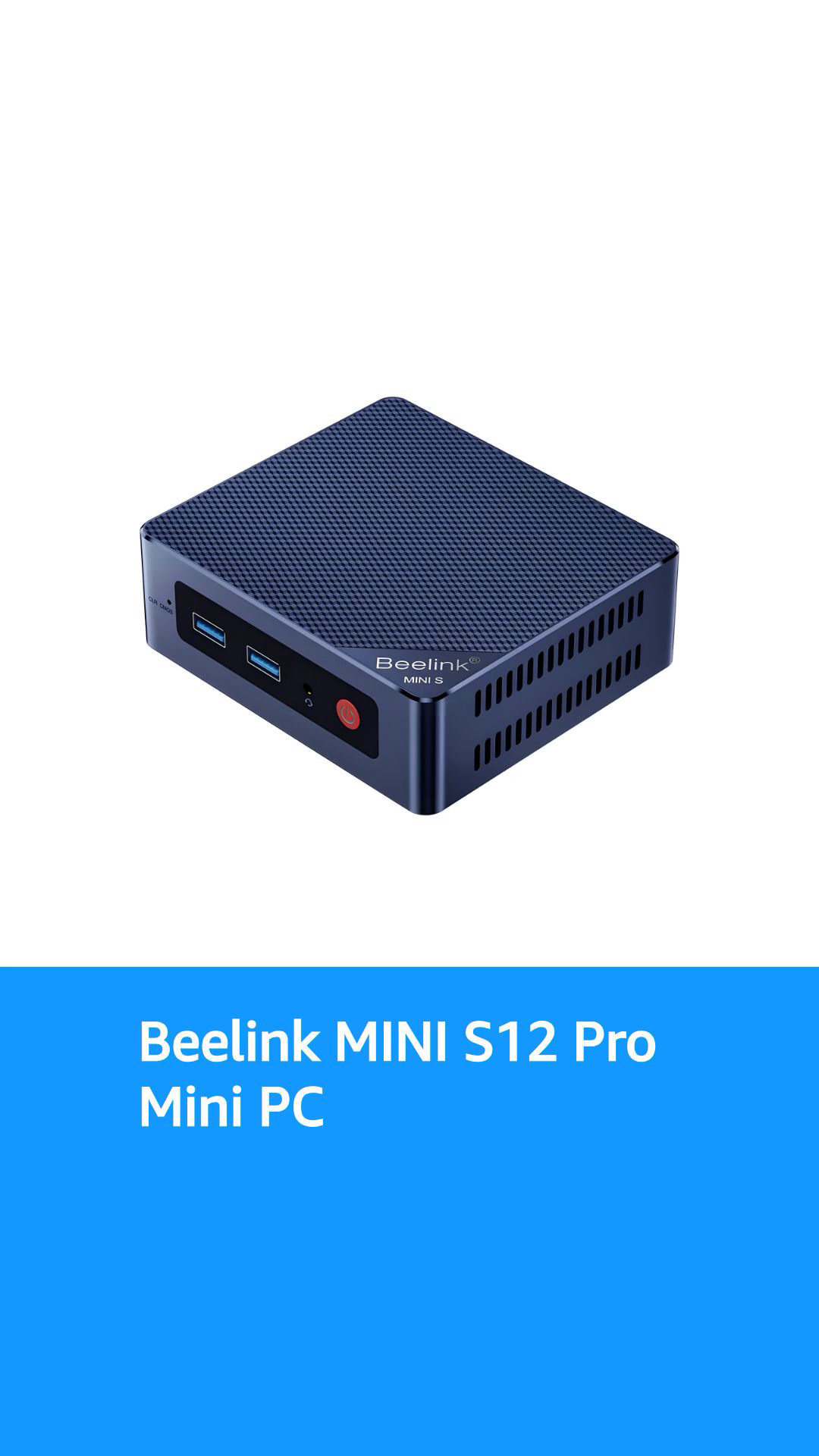 Beelink MINI S12 Pro Mini PC Intel 12th Lake N100(up to 3.4GHz 4C