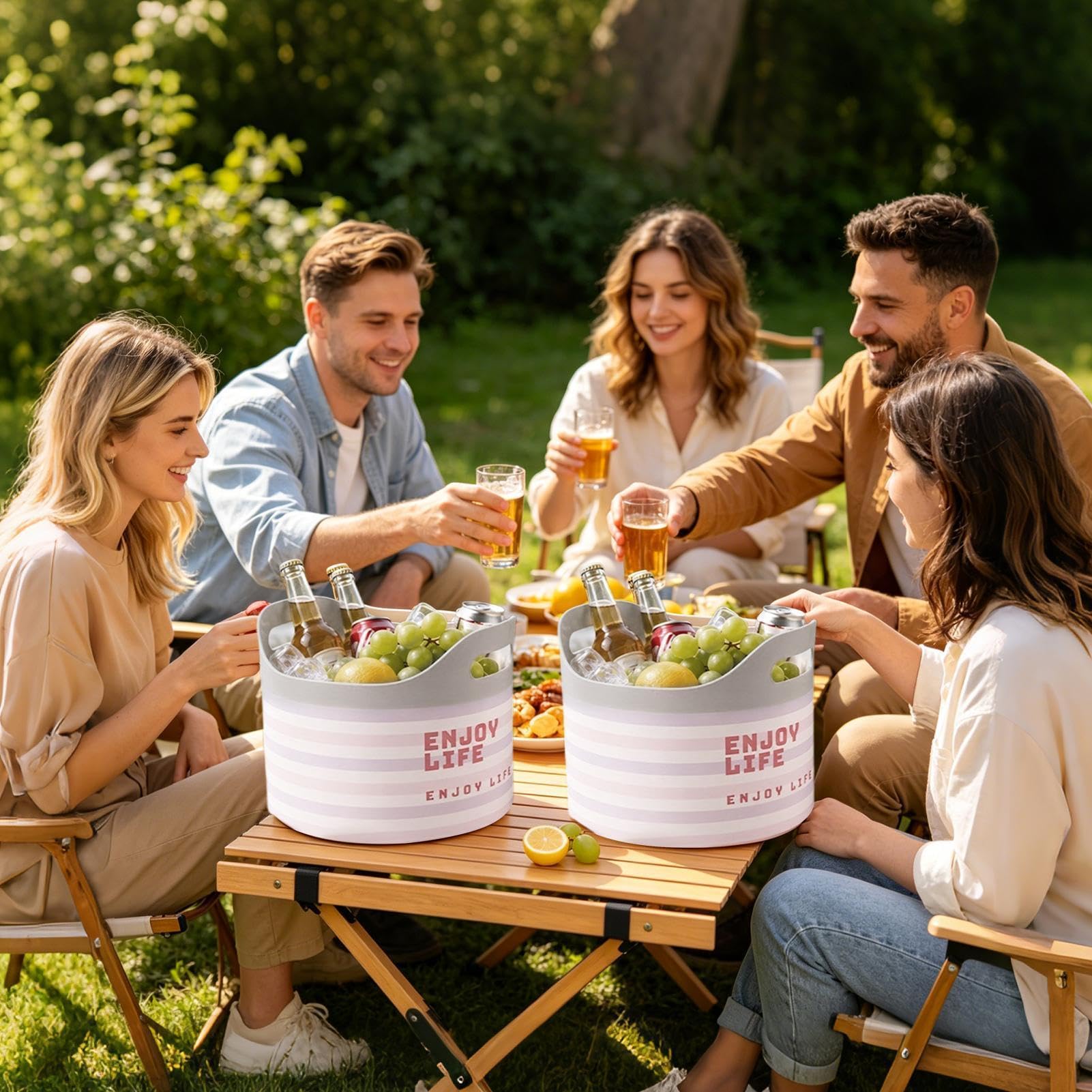 Bolsas de agua de 10 L a prueba de fugas para almacenamiento al aire libre con grifo, ideal para senderismo, pesca, canotaje, viajes, deportes de coche y mochileros