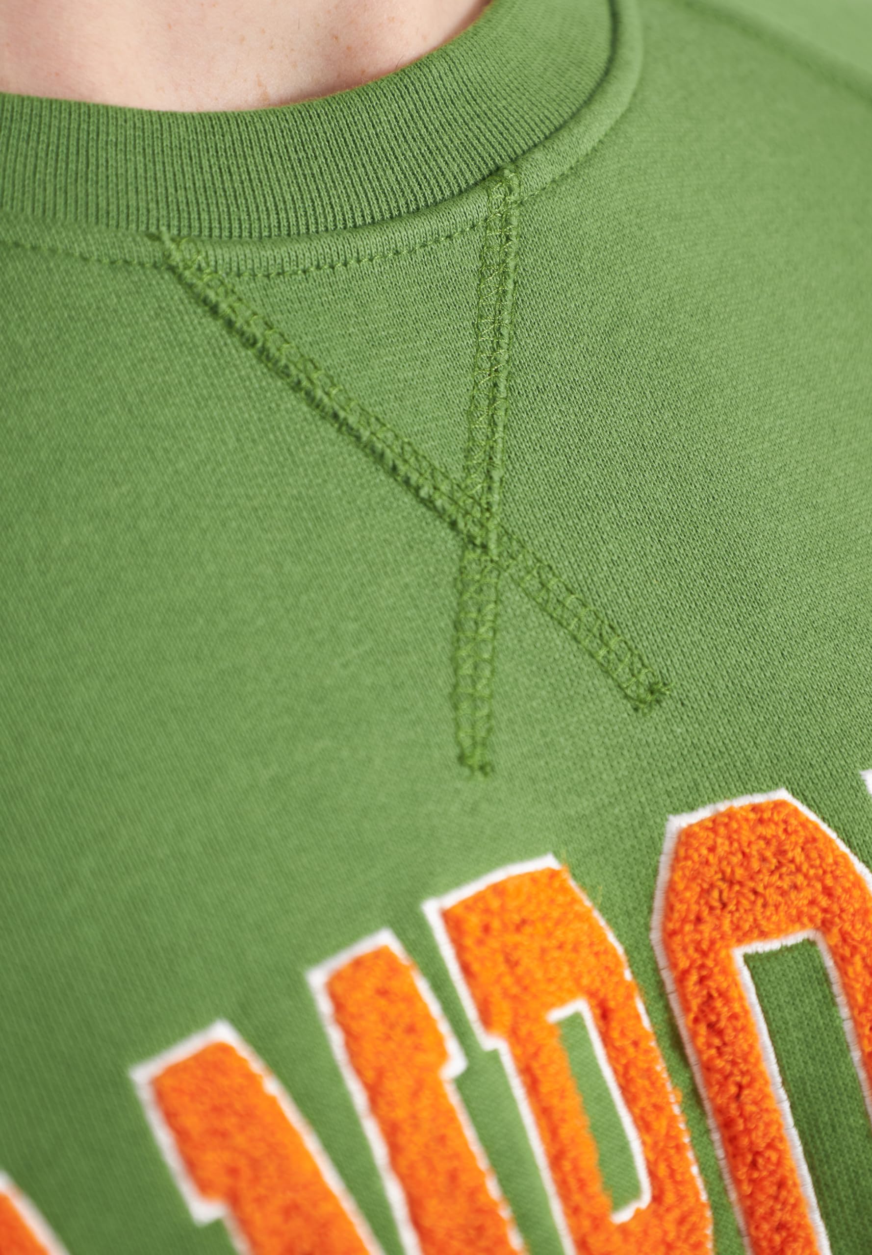 derbe Hamburg Herren Sweatshirt Hambourg Cactus grün - M