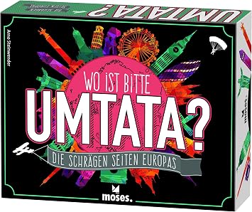 moses., Table Quiz Game Wo ist Bitte Umtata? German Language Product, Model Number 90226