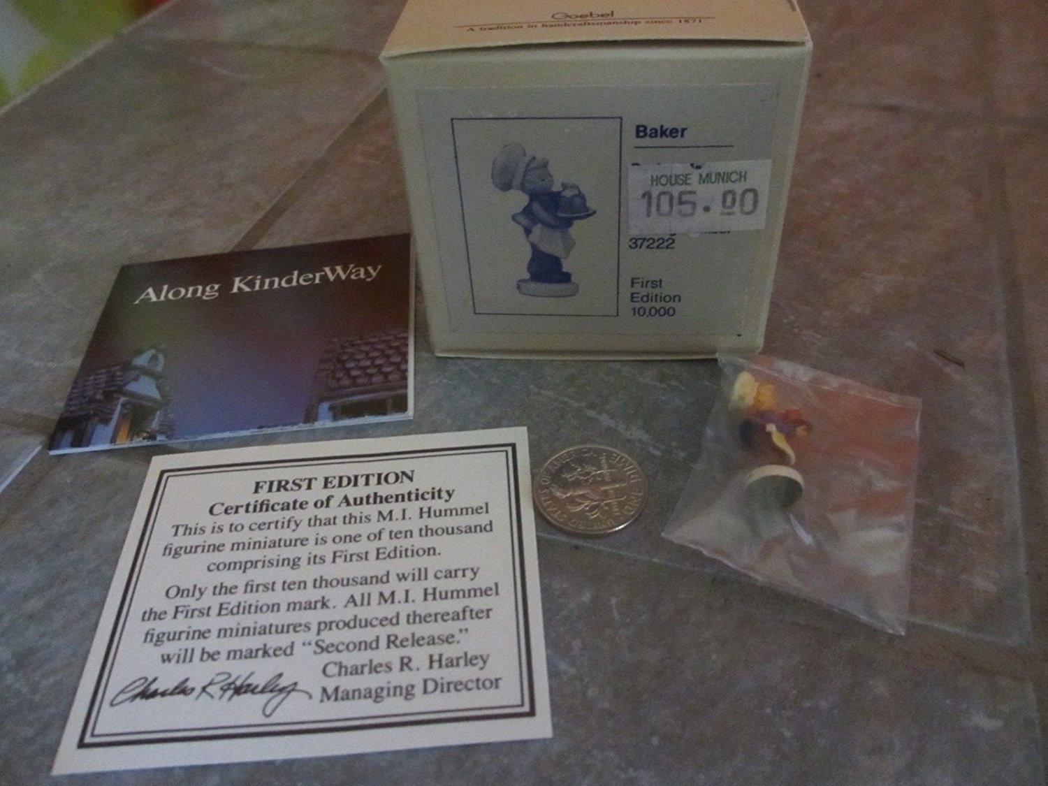 Olszewski Goebel Miniatures ** Baker Miniature - 1st Edition ** 37222-1