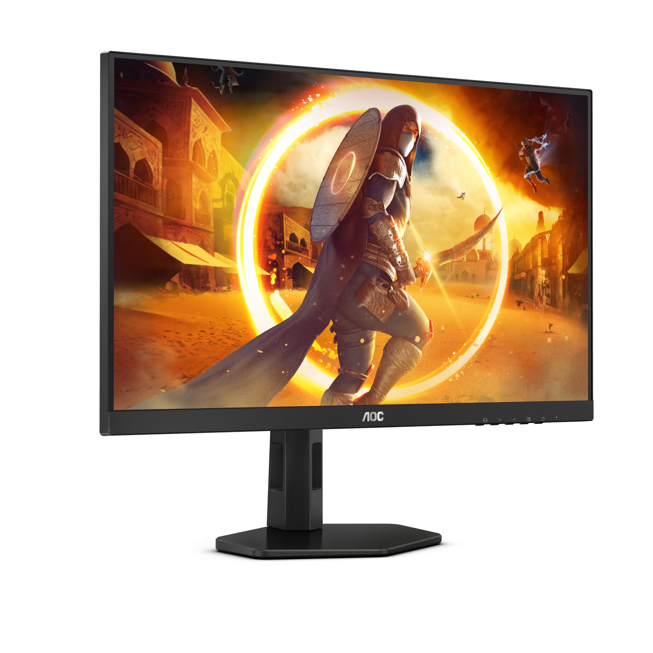 AOC Gaming 27G4X - Monitor FHD, 27 pollici, 180 Hz, 1 ms, FreeSync Prem., G-Sync comp., HDR10 (1920x1080, HDMI, DisplayPort) nero